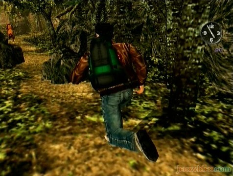 Shenmue II : QTE en forêt