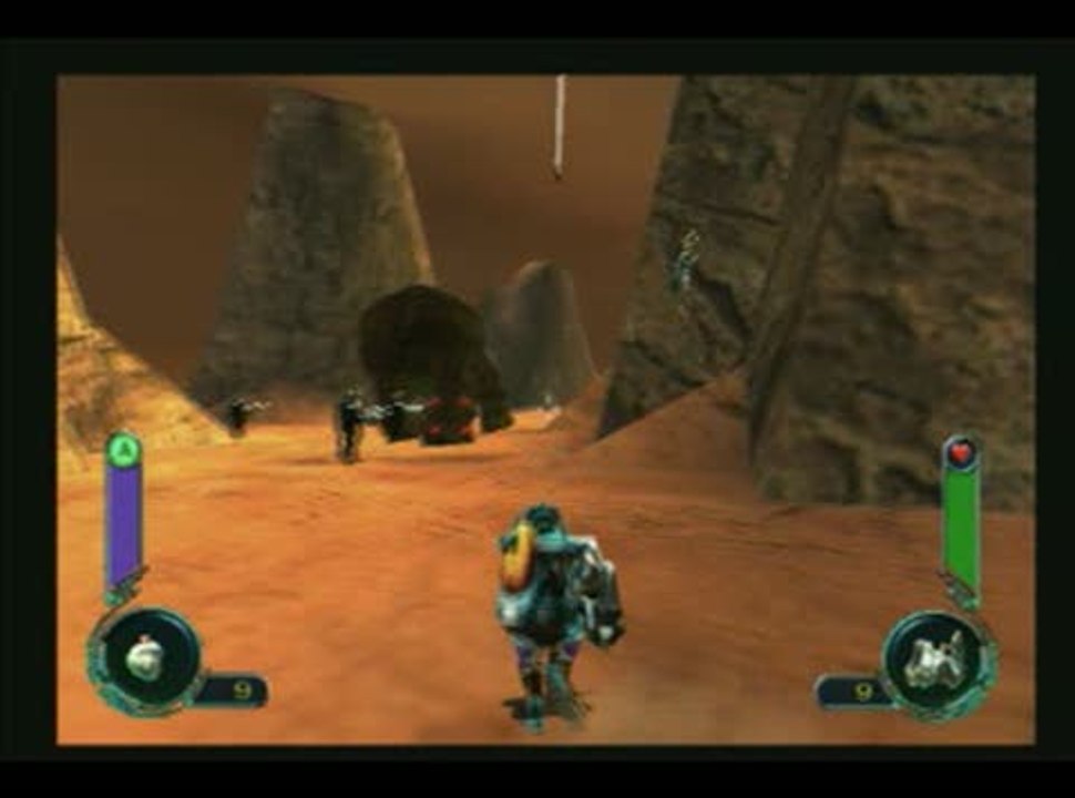 Giants : Citizen Kabuto : Retro-fusées et armement
