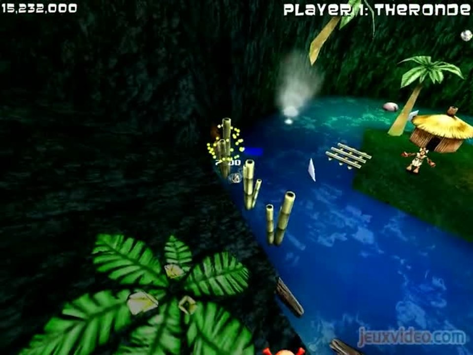 Adventure Pinball : Forgotten Island : Les dinos ça fait flipper