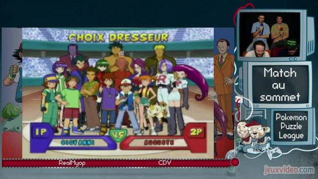 Pokémon Puzzle League : Pokémon Puzzle League, un match au sommet