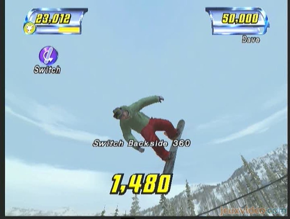 Amped : Freestyle Snowboarding : Un run quelque peu chaotique