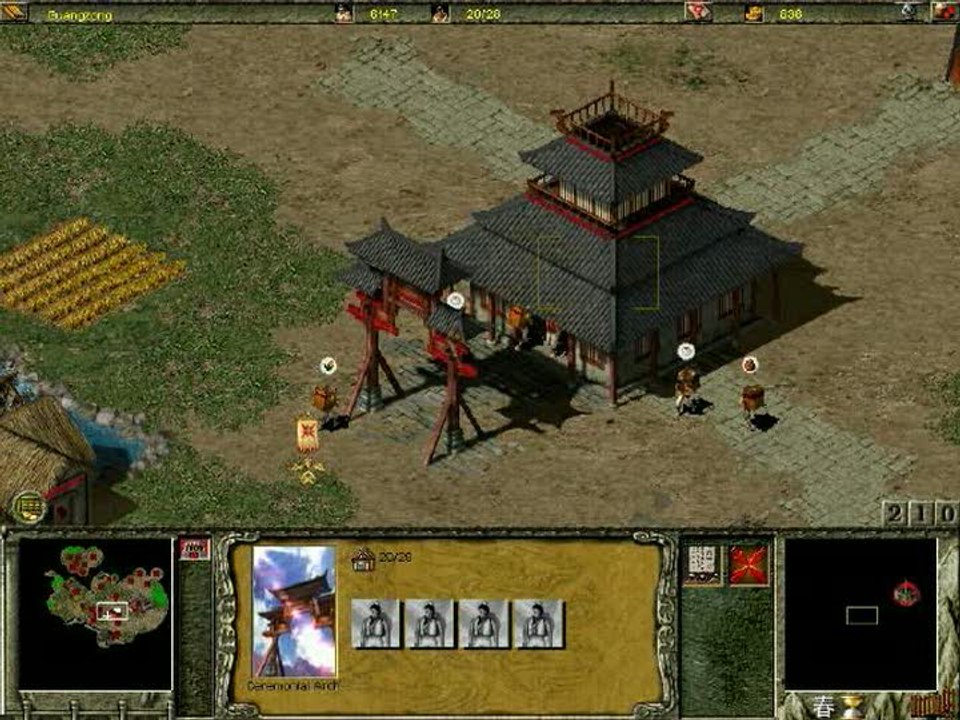 Les Trois Royaumes : Le Destin Du Dragon : Gameplay