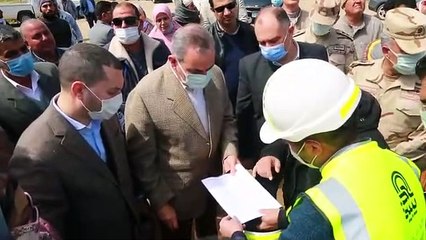 محافظ كفر الشيخ يتفقد عددا من مشروعات حياة كريمة بتكلفة 155 مليون جنيه