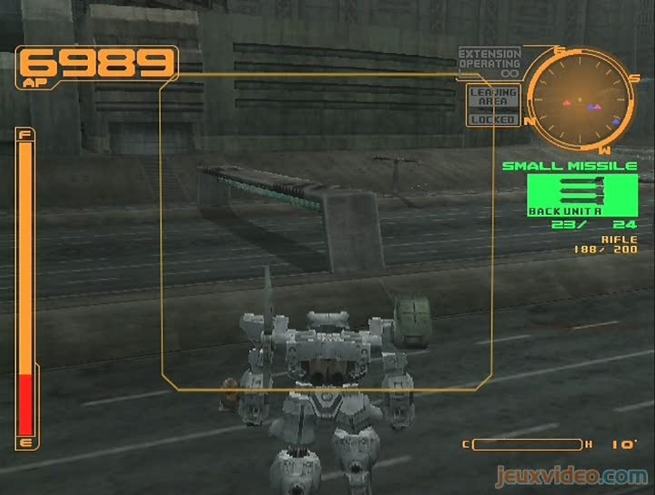 Armored Core 2 : Another Age : Combats de robots sous la pluie