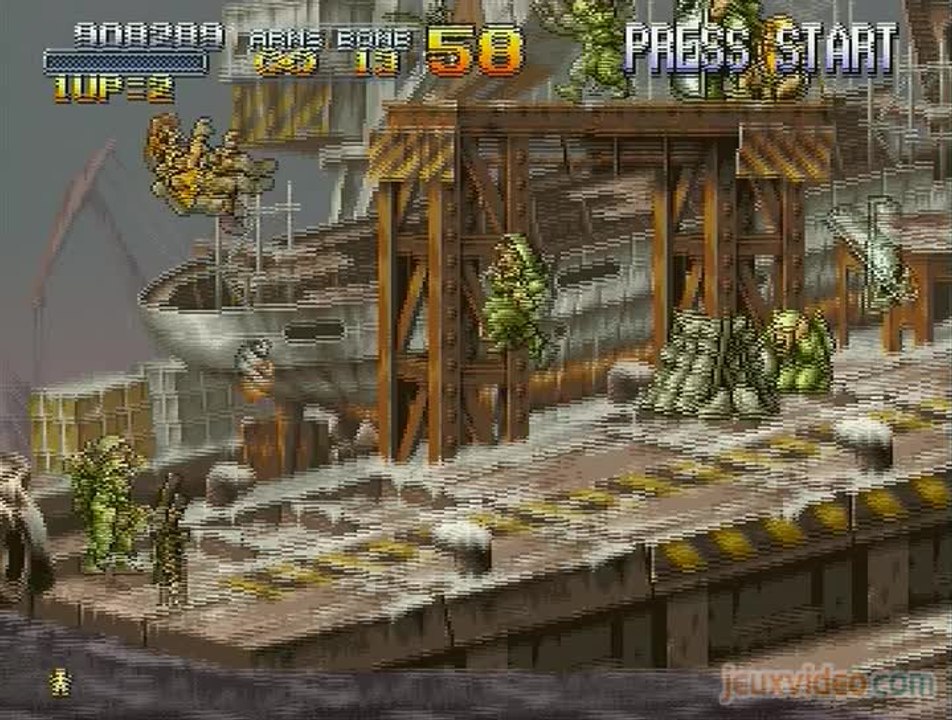 Metal Slug X : Des flingues et des méchants
