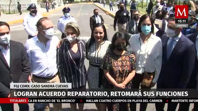 Sandra Cuevas logra acuerdo reparatorio con policías de CdMx; dará disculpa pública