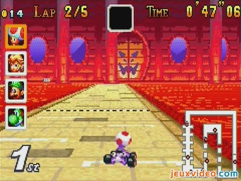 Mario Kart : Super Circuit : Circuit Rétro 4