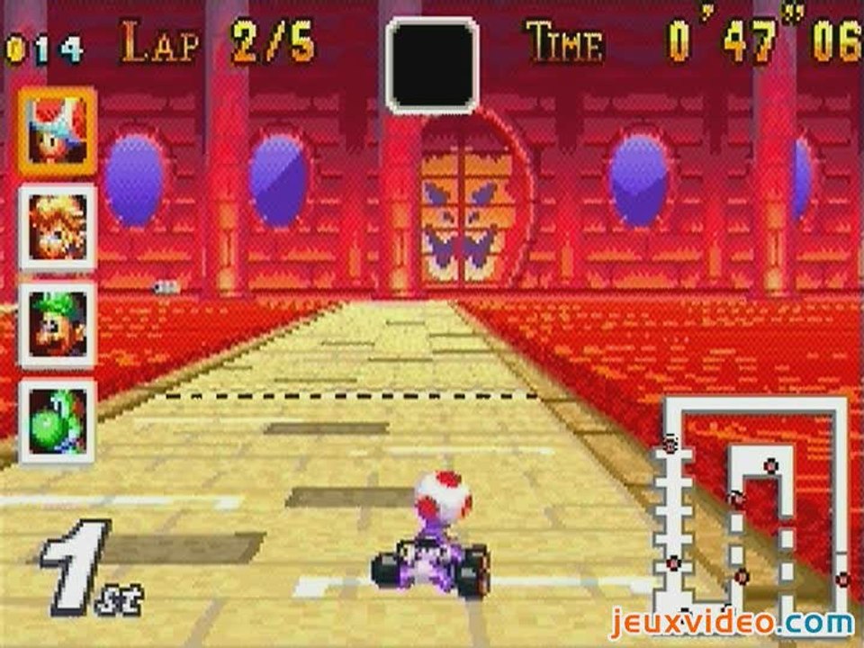 Mario Kart : Super Circuit : Circuit Rétro 4