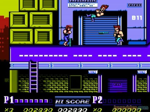 Double Dragon II : The Revenge : Premier niveau