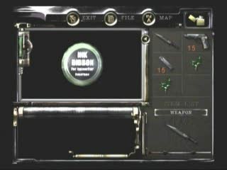 Resident Evil : Inventaire