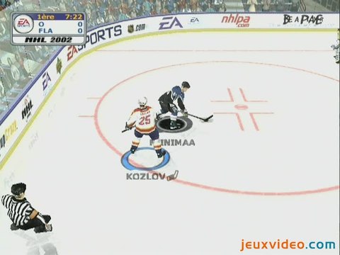 NHL 2002 : Petit match entre amis