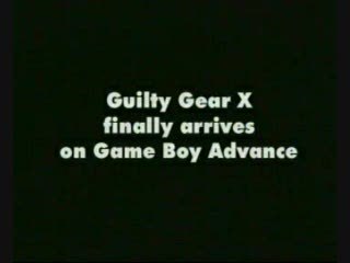 Guilty Gear X : GBA