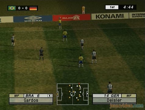 International Superstar Soccer 2 : Brésil vs Allemagne