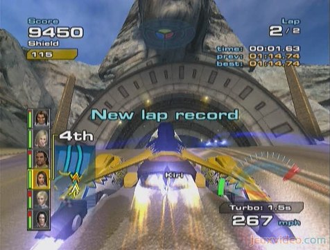 Quantum Redshift : Courses de vaisseaux au temps des Pharaons.