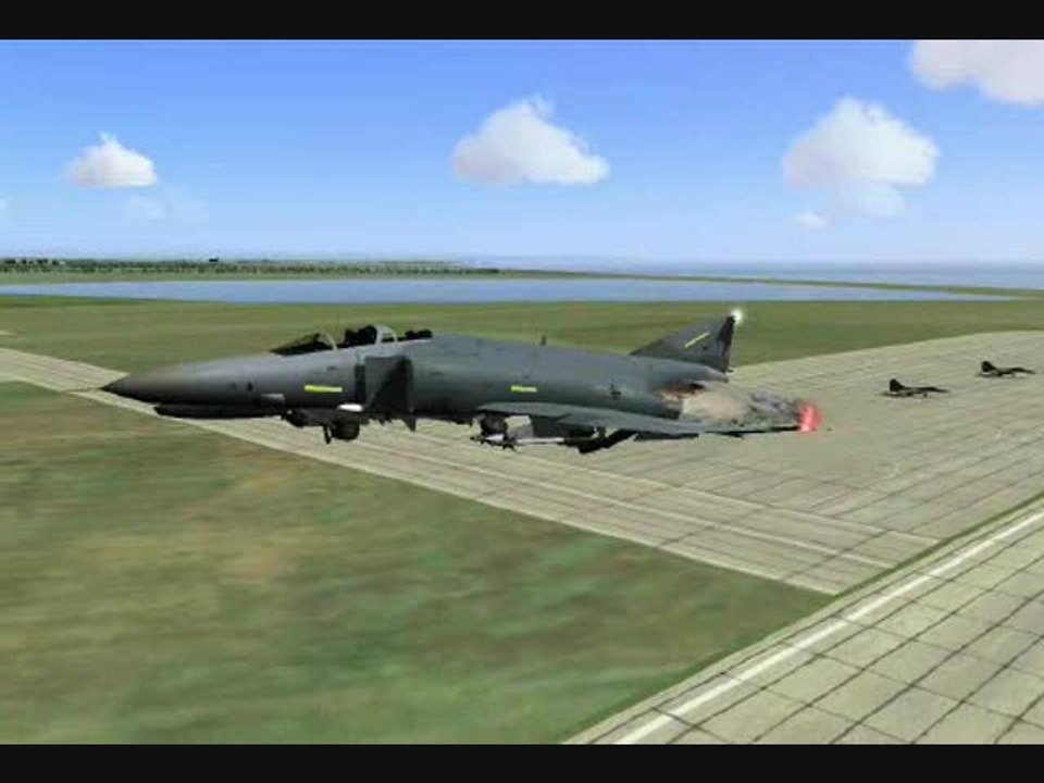 Lock On : Air Combat Simulation : Vues de l'avion