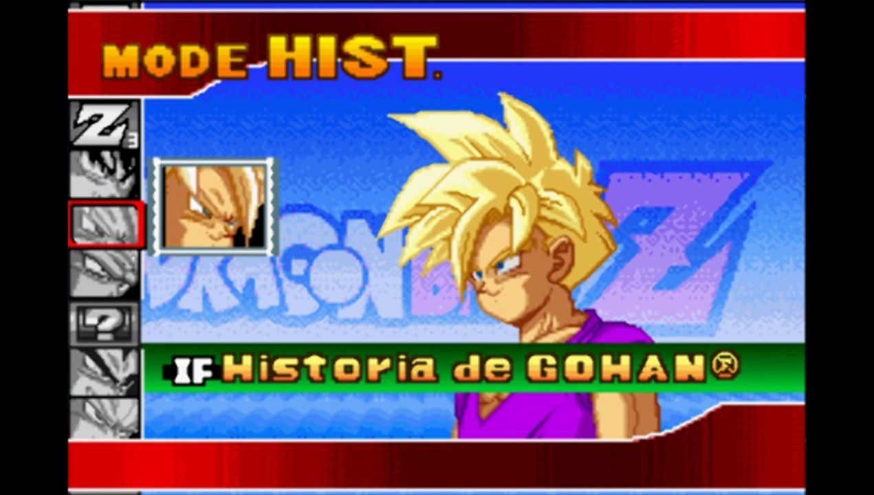 Dragon Ball Z SuperSonicWarriors  Historia De Gohan