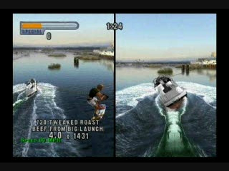 Wakeboarding Unleashed featuring Shaun Murray : Partage d'écran