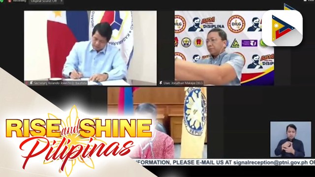 DSWD, DILG, at Comelec, lumagda sa 2022 tripartite MOA