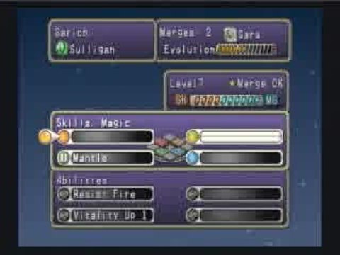 Jade Cocoon 2 : Modification de caractéristiques