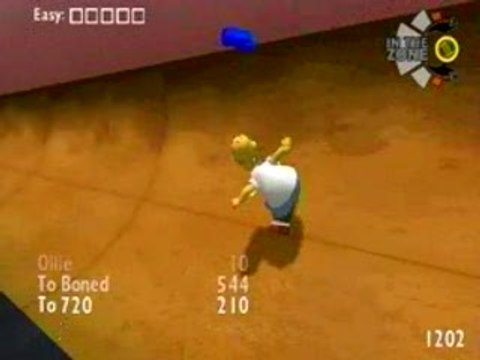 The Simpsons : Skateboarding : Homère s'envole