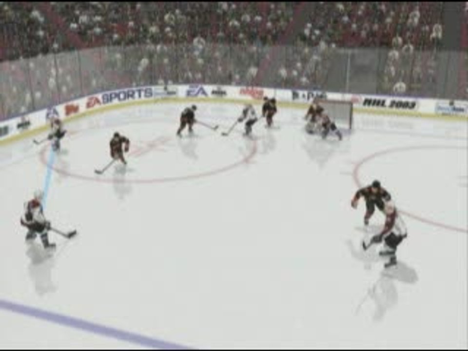 NHL 2003 : Stratégie de shoot