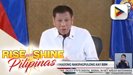 Pangulong Duterte, kumpirmadong nakipagpulong kay BBM