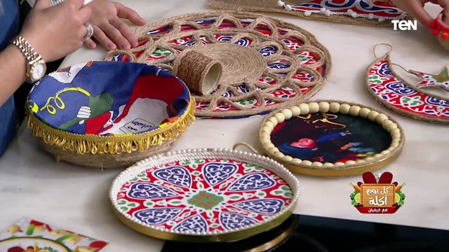 أفكار بسيطة لكن تحفة .. طريقة عمل هلال رمضان من الخيش وخيط الخيامية وإكسسوارات رمضان