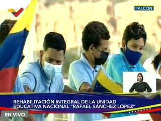Falcón | Rehabilitada la Unidad Educativa Nacional "Rafael Sánchez López" en el municipio Carirubana