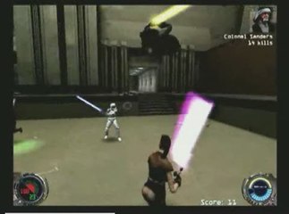 Star Wars : Jedi Knight II : Jedi Outcast : Nerveux, le Jedi