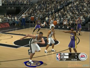 NBA Live 2003 : Match