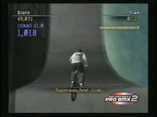 Mat Hoffman's Pro BMX 2 : Acrobaties de biclou