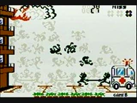 Game & Watch Gallery Advance : Au feu les pompiers