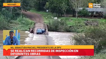 Se realizan recorridas de inspección en diferentes obras