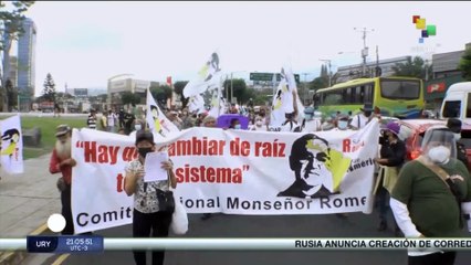 El Salvador: Honran memoria de Monseñor Romero