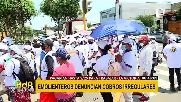 La Victoria: Emolienteros denuncian cobros irregulares para poder trabajar