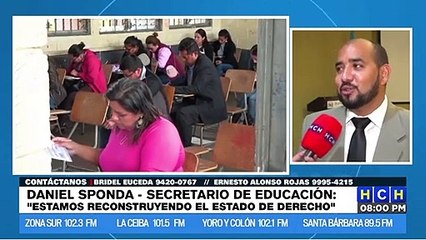 Ministro de Educación: "Se acabaron las imposiciones"