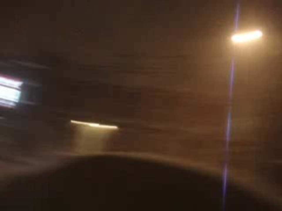 Tempete de neige à Montréal