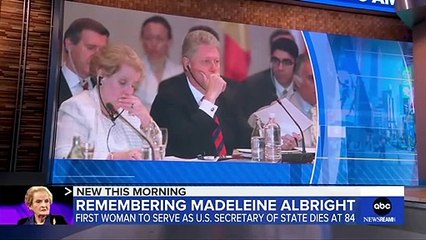 Former US secretary of state Madeline Albright dies at 84 l GMA