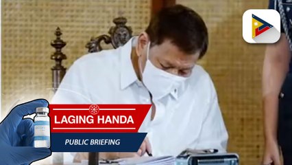 PRRD, nilagdaan ang 10-point policy na gabay ng ahensiya ng gobyerno para sa economic recovery