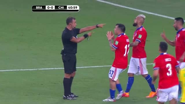 Brazil leave Chile on brink of World Cup disappointment