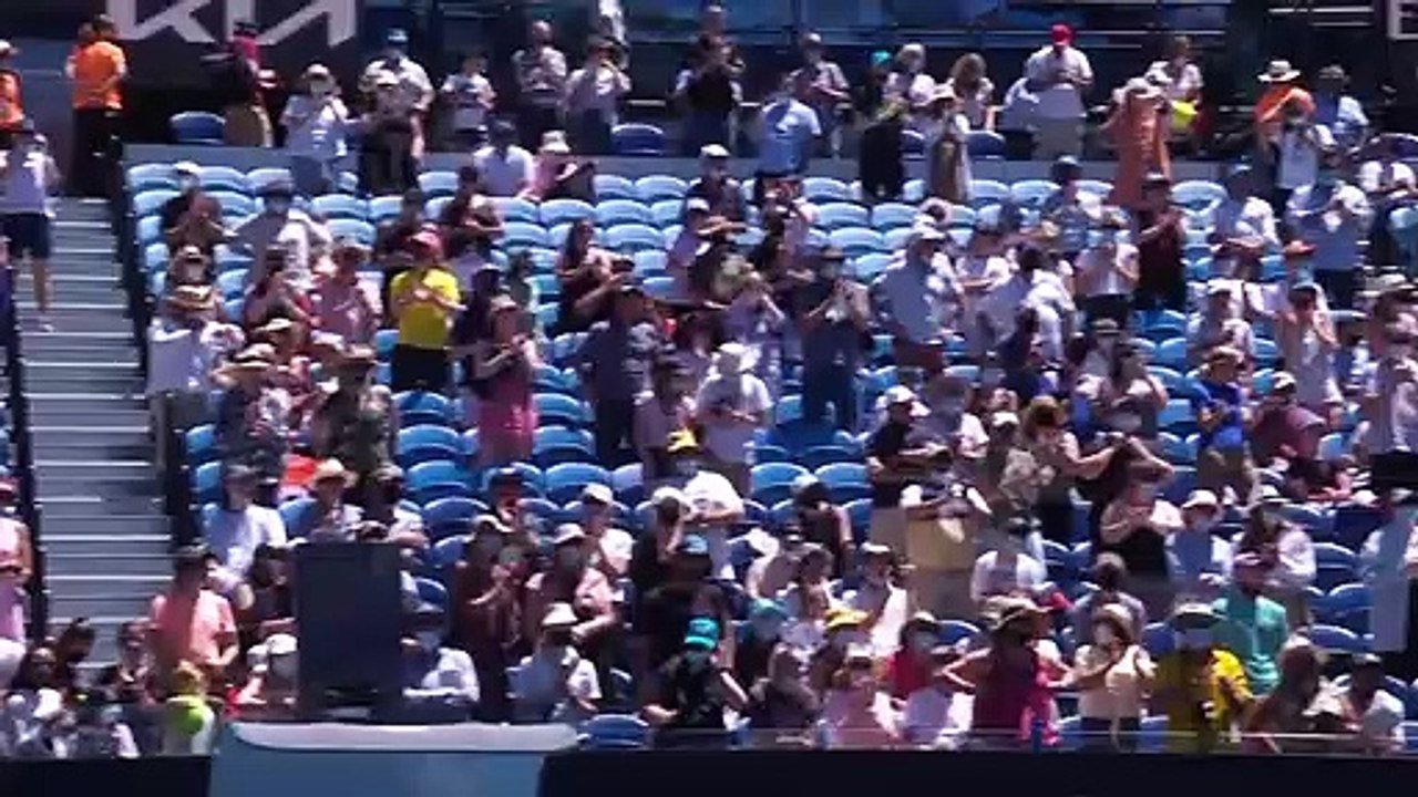 Ashleigh Barty On-Court Interview (2R)  Australian Open 2022