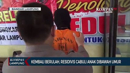 Kembali Berulah, Residivis Cabuli Anak di Bawah Umur