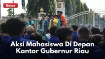 Mahasiswa: Riau Kaya Atas Minyak Bawah Minyak, Tapi Minyak Goreng Dan Solar Langka