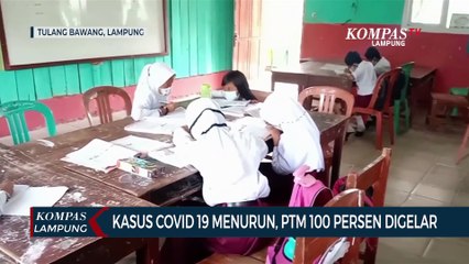 Kasus Covid-19 Menurun, Tulang Bawang Gelar PTM Seratus Persen