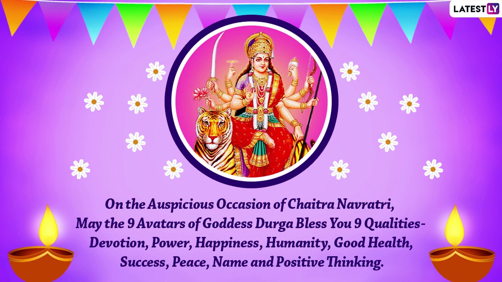 Happy Chaitra Navratri 2022 Greetings: Wishes, Navdurga Images & Messages  for the Nine Day Festival - video Dailymotion