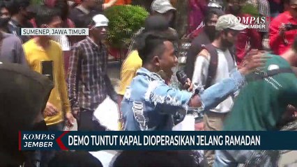 Mahasiswa Kepulauan Demo Tuntut Kapal Beroperasi Jelang Ramadan