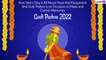 Gudi Padwa 2022 Messages: Images, Marathi New Year Wishes and Greetings To Mark Samvatsar Padvo