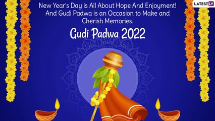 Gudi Padwa 2022 Messages: Images, Marathi New Year Wishes and Greetings To Mark Samvatsar Padvo