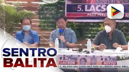 Sen. Lacson, ibinunyag ang umano’y dahilan kung bakit nagpalit ng susuportahan ang Partido Reporma