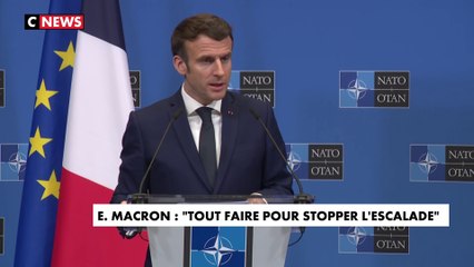 Les annonces d'Emmanuel Macron après le sommet de l'OTAN